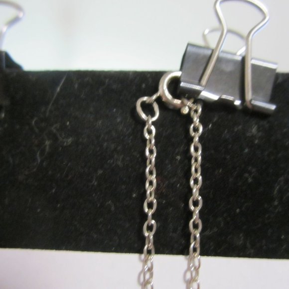 VINTAGE Petite  Enameled Copper Owl Necklace - Picture 2 of 3